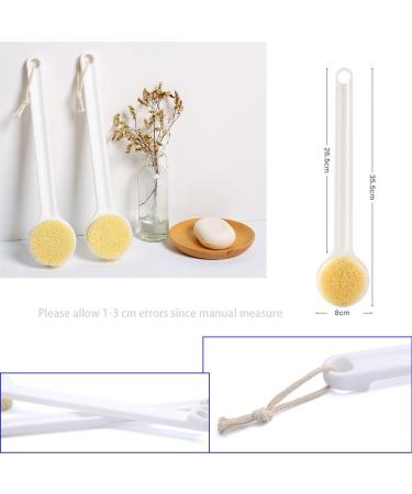 MCUILEE Bath Brush - Long Handle Body Massager Shower Brush with Super Soft Bristles for Exfoliation & Back Care - Best for Relaxation & Spa Experience - Buy Online on GoSupps.com