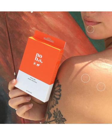 Hydrocolloid Acne Patches - No BS Acne Spot Treatment for Clear Skin, 36 Patches - Buy Online on GoSupps.com
