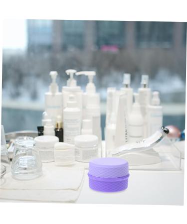 ABOOFAN 4 Sets Cream Box Makeup Containers Silicone Travel Bottle Travel Lotion Makeup Cream Jar Empty Sample Container Empty Makeup Pot Cosmetic Jar with Lid Lip Scrub Jar Cream Holder - Buy Online on GoSupps.com
