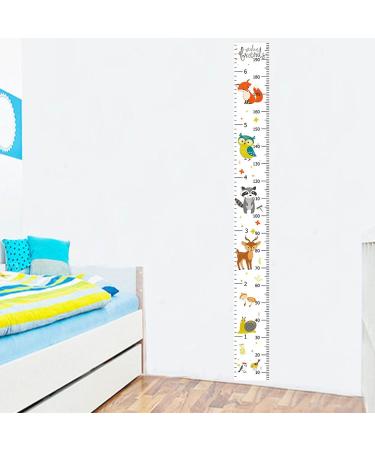 Children's Height Measure Wall Sticker - Growth Chart for Baby & Toddler Rooms | 200cm x 20cm | Ideal Wall Decorations - Buy Online on GoSupps.com