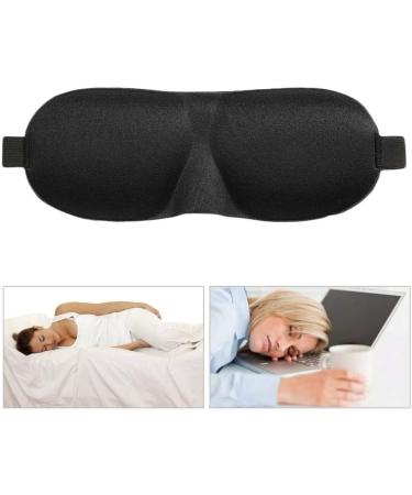 3D Sleep Mask - 3 pcs Sleeping mask with Innovative Domed Shape Design - Contoured Eye Mask for Sleeping for Men Women - Create Total Darkness and No Pressure On Your Eyes - Buy Online on GoSupps.com