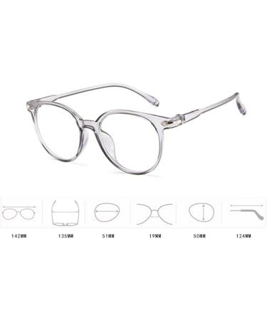 Buy Children's Blue Light Filter Gaming Glasses - Oval Design Z1110-2 Gray No Prescription Needed International Shipping - Buy Online on GoSupps.com