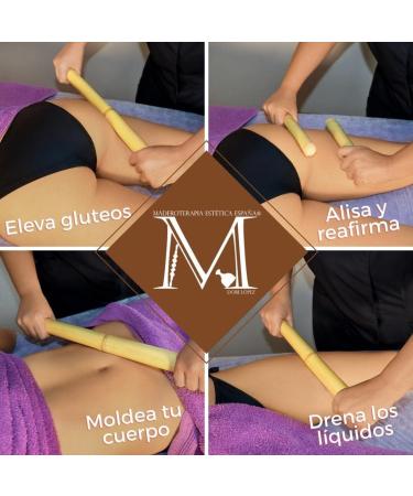Bambut Therapy Set - 6-Part Body & Face Massage Kit | Ideal for Molotherapy | Aesthetic Maderotherapy from Spain - Buy Online on GoSupps.com