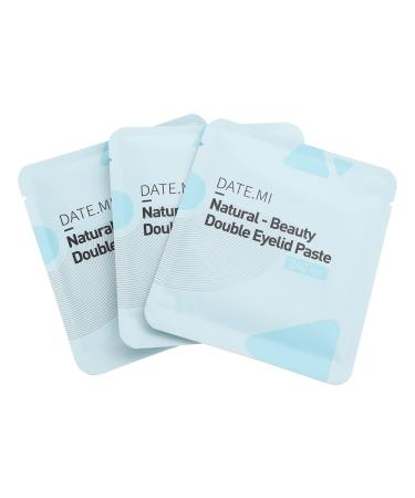 LALAFINA Hooded Eyelid Tape 3sets or Stickers Eyelids Fiber Mono- Strips for Breathable Eye Makeup Tool Tape Double Sticker Invisible Uneven Instant Women Blue Lift Droopy Eyelid Hooded 8.2X7.5X0.1CM Blue