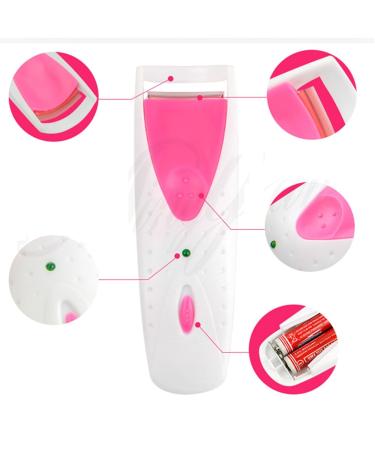 Professional Heated Eyelash Curler | Portable Mini Tool for Long-Lasting Naturally Curled Lashes - Buy Online on GoSupps.com