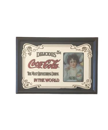 Laurie's Pub and Bar Accessories | Coca Cola Traditonal Small Mirror