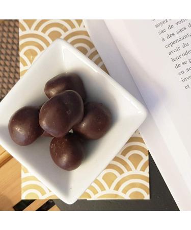  MA organic | Candied ginger in cubes coated with organic dark chocolate | 400G | Bulk bag | Certified organic | Candied fruit and chocolate | No preservatives - Buy Online on GoSupps.com