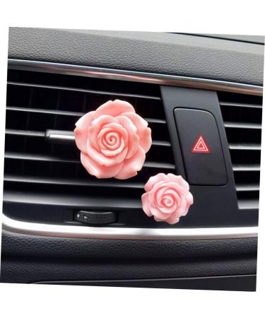 Mobestech Car Perfume Aromatherapy Clips - Rose Air Vent Freshener | Luxury Auto Air Freshener Charm for International Shipping - Buy Online on GoSupps.com