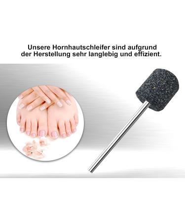 Professional Coarse Foot Care Callus Grinder & Cutter - Large 16mm Pedicure Set for Effective Callus Removal - Buy Online on GoSupps.com