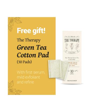 The Face Shop The Therapy First-Step Anti-Aging Serum - Intense Hydration Gentle Exfoliation & Boosting Effects | 4.3 Fl Oz - Buy Online on GoSupps.com