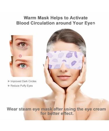 ColdPA 10 Pack Self-Heating Steam Eye Mask for Dry Eyes & Dark Circles - Long Lasting Spa Treatment | Gentle Steam for Better Sleep - Buy Online on GoSupps.com