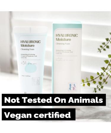 Vegan Cruelty-Free Deep Cleansing Bubble Foam 100ml | Hyaluronic Moisture | International Shipping - Buy Online on GoSupps.com