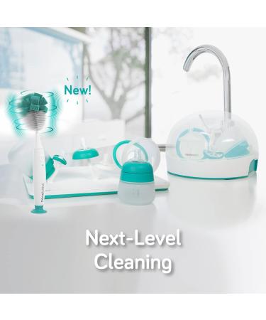 Nanob b Flexy Silicone Baby Bottle Anti-Colic Natural Feel Non-Collapsing Nipple Non-Tip Stable Base Easy to Clean 2-Pack White 5 oz White 5 Ounce 2-Pack - Buy Online on GoSupps.com