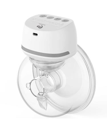 Milk pump electrically portable Bellababy milk pump electrical noise and painless 4 modes and 6 steps suck portable electrical milk pump 24mm white - Buy Online on GoSupps.com