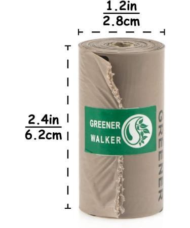 540 Count Greener Walker Biodegradable Poop Bags for Dogs - Extra Thick, Leak Proof, Green - Buy Online on GoSupps.com
