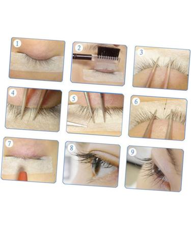 VINTORKY Beginner-Friendly Eyelash Extension Supplies: 100pcs Paper Eye Pads for Masking - Buy Online on GoSupps.com