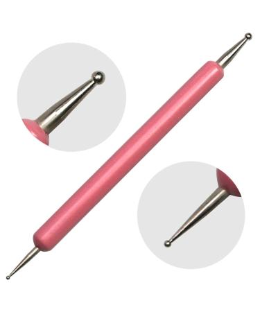 5pcs Nail Art Drill Pen Set | Double-Ended Dotting Tools for Fashionable Nail Designs - International Shipping Available - Buy Online on GoSupps.com