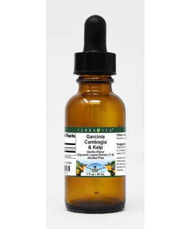 Terravita Garcinia Cambogia & Kelp Liquid Extract - Vanilla Flavor (1 oz) | Shop Internationally for Natural Weight Loss - Buy Online on GoSupps.com