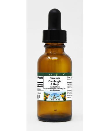 Garcinia Cambogia & Kelp Glycerite Liquid Extract (1:5) - Vanilla Flavored (1 oz ZIN: 522499) - 3 Pack