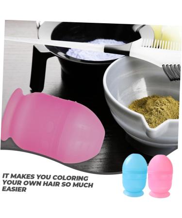2 pi ces Bol de Teinture Cheveux Shaker Bleu et Rose avec Graduation pour M lange Pr cis Couleur Cheveux DIY Salon et Usage Personnel - Buy Online on GoSupps.com