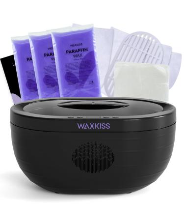 Machine cire de paraffine pour les mains et les pieds kit de machine de bain de paraffine avec recharges de cire de paraffine mat riau s r de 3 L machine paraffine hydratante et hydratante