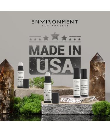 ENVIRONMENT Inspired by 5-Star Resort RC 10ml Roll-on Perfume (Marine | Bergamot | Jasmine) Body Oil Fragrance Roll On Oil Body Fragrance for Women & Men Luxury Scents Vegan & Cruelty-Free - Buy Online on GoSupps.com