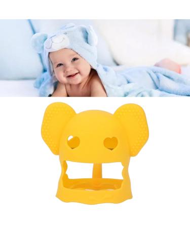 Shop Baby Massager & Bite Ring Toy - Silicone Baby Glove with Elephant Design for Teething Relief | International Shipping Available - Buy Online on GoSupps.com