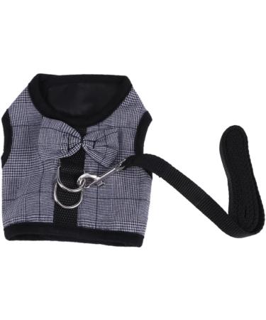 3pcs Running Vest Small Pet Harness - Size 1 | Gray & Black | Comfortable & Durable for Active Pets - Buy Online on GoSupps.com