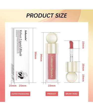 Long-Lasting Waterproof Liquid Cheeks Blush Stick - Dewy Finish, Moisturizing & Lightweight (03) - Buy Online on GoSupps.com