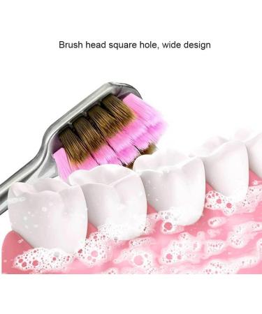 Lmoikesz Bacteriostatic Soft Bristle Toothbrush for Adults - Durable Cute & Clear - Perfect for Couples & Households - Buy Online on GoSupps.com