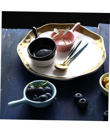 Ciieeo Side Dish Bowl Condiments Server Small Ceramic Bowl Small Sauce Cups Soy Sauce Bowls Appetizer Plates Pinch Bowls Dipping Sauce Dishes Ketchup Bowl Japanese-Style Seasoning Bowl Size 1 Pink - Buy Online on GoSupps.com