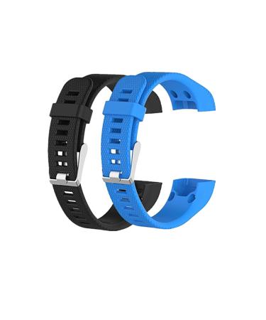 Muovrto Watch Band for Garmin Approach X40/X10 Silicone Replacement Sport Band Watch Strap for Garmin Vivosmart HR Plus (Color 5)