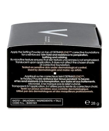 Vichy Dermablend Fixing Powder 28g - Long-Lasting Setting Powder for Flawless Makeup Finish | International Shipping Available - Buy Online on GoSupps.com