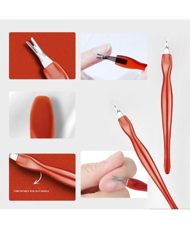 Pedicure Cuticle Trimmer Set - Professional Dead Skin Removal Tool for Nail Care (6 Colors) - Buy Online on GoSupps.com