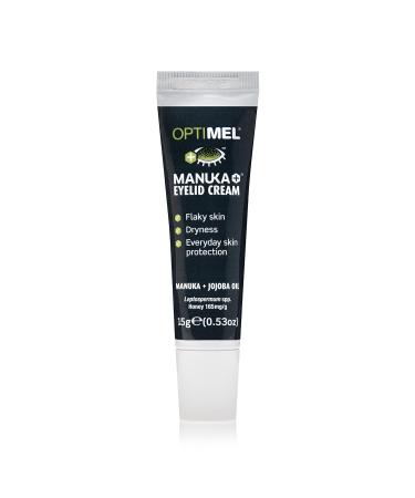 Optimel Manuka Honey Eyelid Cream 15g | Dry Itchy Skin Relief for Eczema & Dermatitis - Soothing Treatment for Eyelids & Face - Buy Online on GoSupps.com