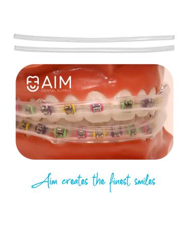 Aim Lip Bumper for Braces - Orthodontic & Dental Pain-Relief Comfort Shield | Custom Fit Brace Covers - Clear - Buy Online on GoSupps.com