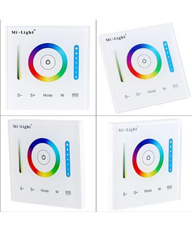 Touch Panel LED Controller for RGB/RGBW/RGB+CCT Color Changing Strip Light | International Shipping Available - Buy Online on GoSupps.com
