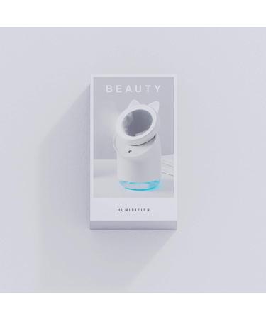 Beauty Makeup Humidifier USB Large Capacity Nano Humidification Desktop Vanity Mirror Atomizer 2 in 1 Home Sauna SPA Facial Warm Mist Humidifier Steamer Pink - Buy Online on GoSupps.com