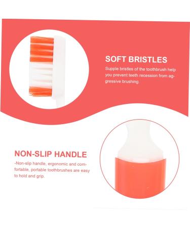 Shop TOVINANNA 12 Pack Collapsible Travel Toothbrush - Perfect for Hotels & Kids | Portable Mouth Cleaning Brush | Essentials for Travel - Buy Online on GoSupps.com