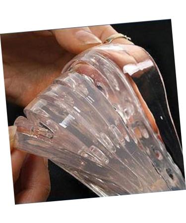 Healifty Silicone Gel Elevator Insole - Invisible Height Increase Support Pad | Gel Heel Lift Insert for Flat Shoes | Detachable Booster Pad - Buy Online on GoSupps.com