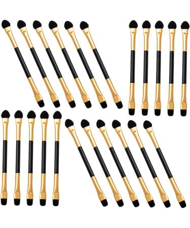 FOMIYES 60 Pcs Double Ended Eyeshadow Brush Eye Makeup Tool Small Eyeshadow Brush Precision Eye Shadow Brush Eye Makeup Kit Eye Brush Makeup Brush Makeup Eyeshadow Brush 12.50X0.50X0.50CMx3pcs Goldenx3pcs - Buy Online on GoSupps.com