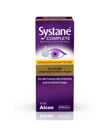 Systane COMPLETE preservative-free wetting drops 1 x 10ml preservative-free 1x10 ml