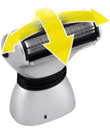 MANGROOMER Platinum Pro Back Hair Shaver - Complete Foil Attachment & Shock Absorber Neck for Smooth Shaving | Fast International Shipping - Buy Online on GoSupps.com