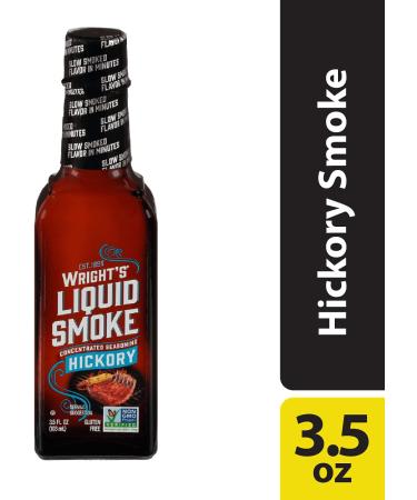 Wrights Liquid Smoke Hickory 103 milliliter - Buy Online on GoSupps.com