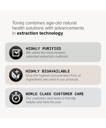 Toniq Lion's Mane Extract - 18,000mg 10x Concentrated Ultra High Strength - 120 Veggie Capsules - Buy Online on GoSupps.com