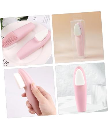 Ipetboom Facial Brush Face Cleansing Brush Facial Exfoliator Face Wash Brush Soft Bristle Cleaning Brush Face Cleaner Brush Miss Man-made Fiber Plastic Scrub Double Sided - Buy Online on GoSupps.com