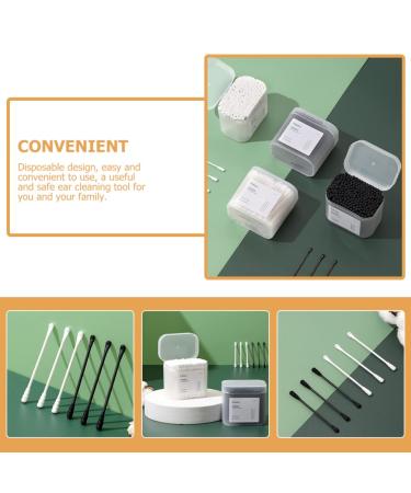 Beaupretty Reusable Ear Swabs | Eco-Friendly Cotton Buds for Ear Wax Cleaning | Mini Cotton Swabs with Spiral Head | Ideal for Kids & Cosmetics - Buy Online on GoSupps.com