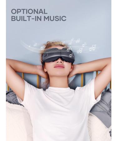 Premium Eye Massager - Foldable Warmth & Vibration Reduces Dark Circles Improves Sleep - Buy Online on GoSupps.com