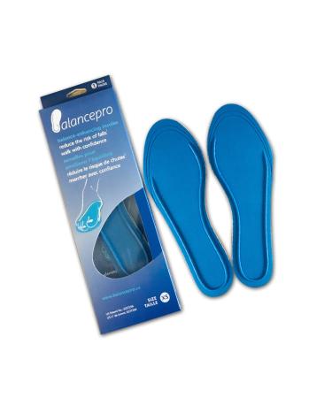 BalancePro Balance Enhancing Shoe Inserts for Men   Patented Insoles for Fall Prevention   Ideal for Elderly  Parkinson s  Everyday Comfort - Size Medium (8.5 9 10)