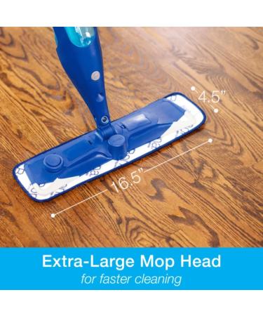 Spray Mop with Hardwood Deep Cleaner and Deep Clean Pad (White Style) Decoration - Buy Online on GoSupps.com